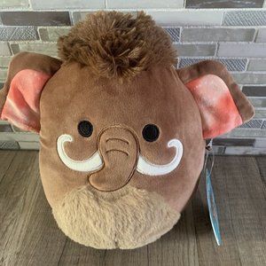 Squishmallow  8" Chienda Wooly Mammoth Soft Brown Prehistoric Plush